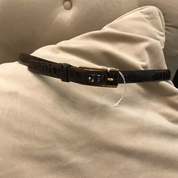 Alex Garfield leather belt